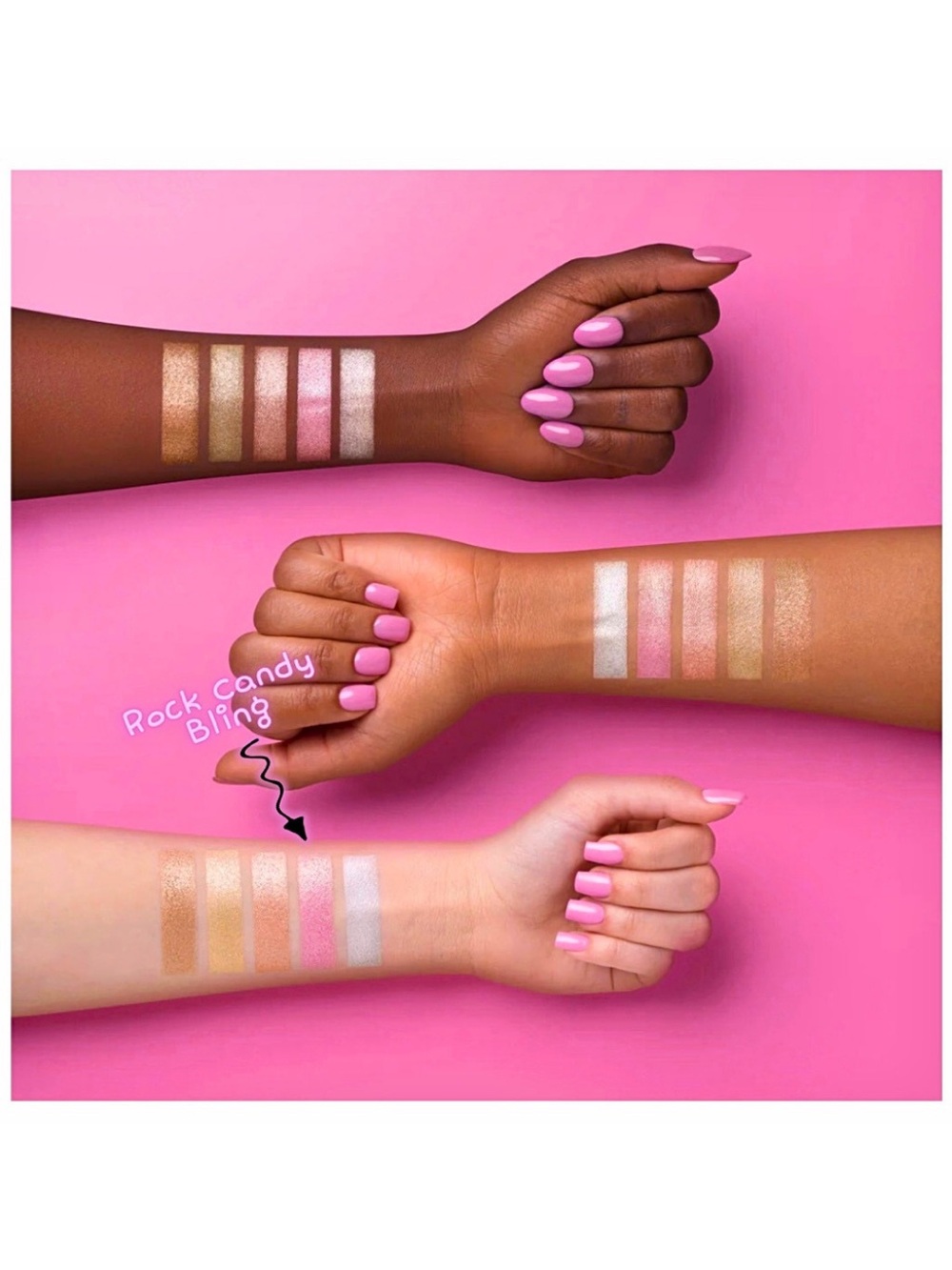 Jeffree Star | ‘Rock Candy Bling’ Skin Frost Highlighter | NiB cool baby pink - Picture 11 of 16